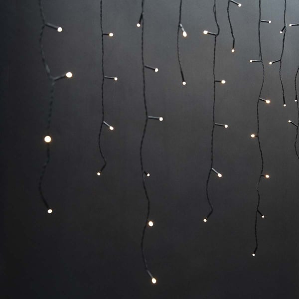 Nedis Dekorative Istaplys | 180 LED's | Varm Hvit | 5.90 m | Lyseffekter: 7 | Nettstrøm drevet