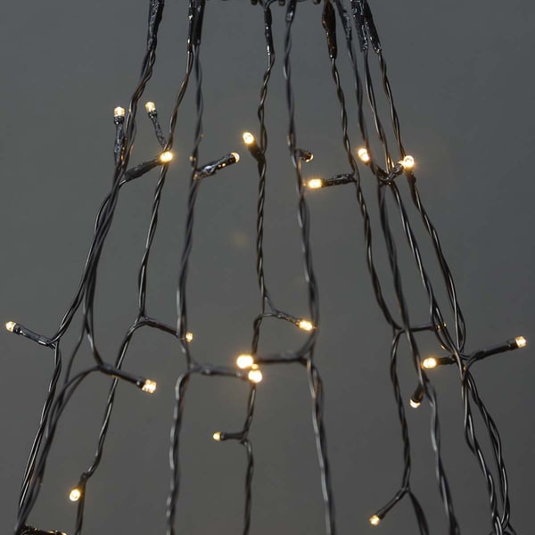 Nedis SmartLife Julelys | Tre | Wi-Fi | Varm Hvit | 200 LED's | 20.0 m | 5 x 4 m | Android™ / IOS