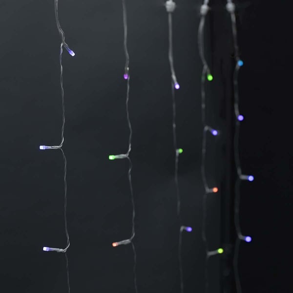 Nedis SmartLife Julelys | Gardin | Wi-Fi | RGB | 180 LED's | 3.00 m | Android™ / IOS