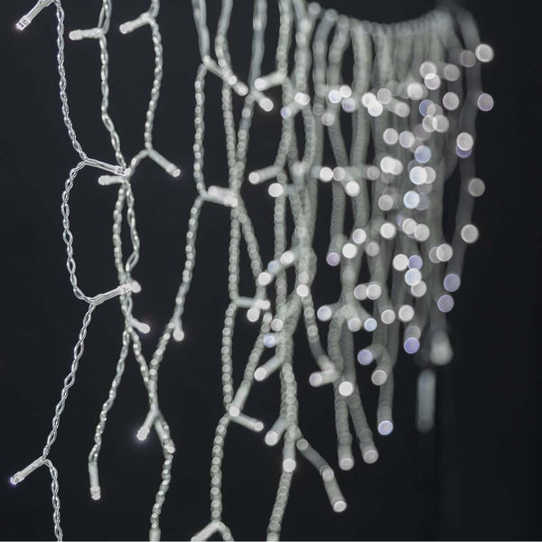 Nedis SmartLife Julelys | Istapp | Wi-Fi | Kald Hvit | 400 LED's | 8.00 m | Android™ / IOS