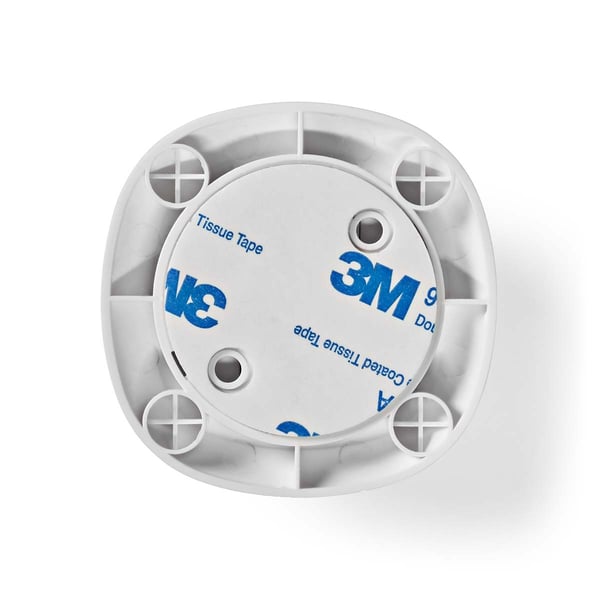 Nedis SmartLife CO Detector | Zigbee 3.0 | Batteridriven | Givarlivscykel: 10 år | EN 50291 | Android™ / IOS | Med testknapp | 85 dB | Vit