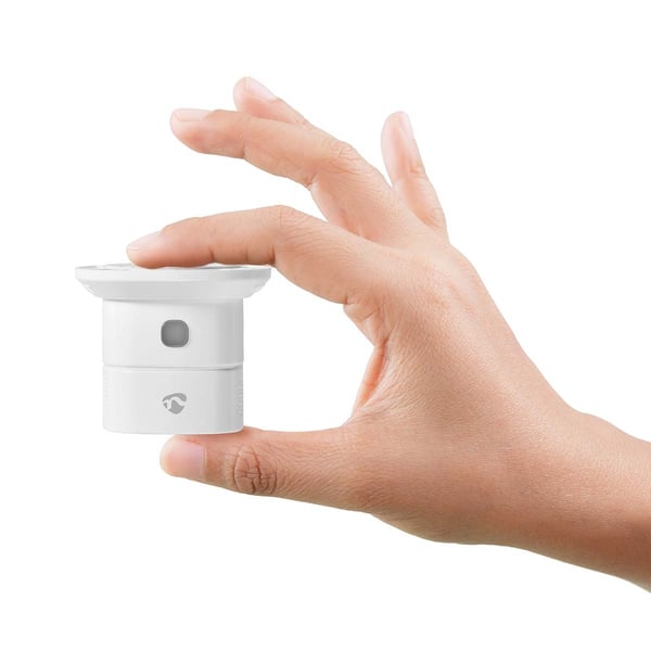 Nedis SmartLife CO Detector | Zigbee 3.0 | Batteridriven | Givarlivscykel: 10 år | EN 50291 | Android™ / IOS | Med testknapp | 85 dB | Vit