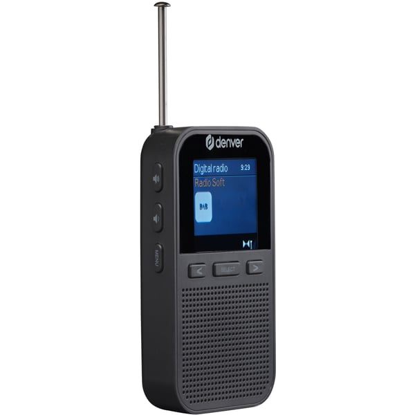 Denver DAH-126 DAB bærbar radio Sort