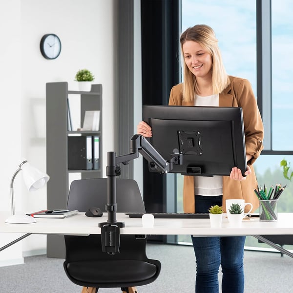 Hama Monitor Holder Performer Single Black