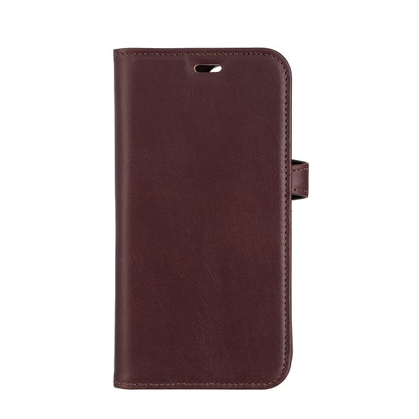 Buffalo 2in1 Wallet Leather 3 card iPhone 13/14/15 Brown