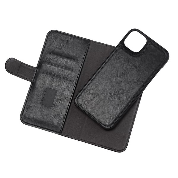 Gear Lommebokdeksel 2-i-1 Svart - iPhone 14 Plus