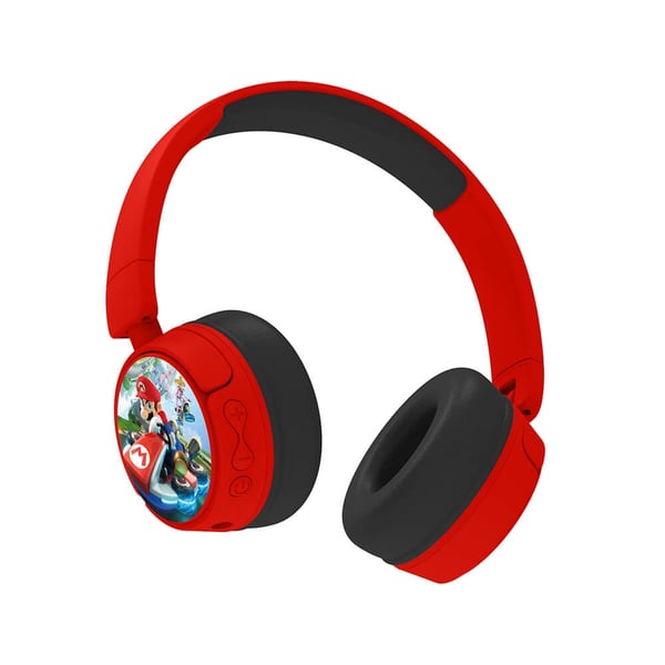 Super Mario MARIO Headphone On-Ear Junior  Wireless 85dB/95dB Sharing Aux
