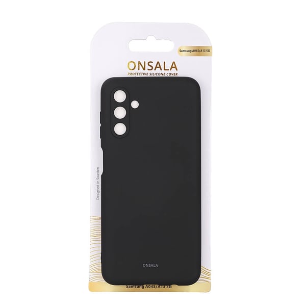 Onsala Mobilcover Silikone Black - Samsung Galaxy A13 5G/A13 4G/A04s 4G