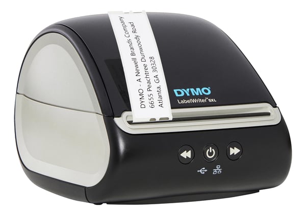 DYMO LabelWriter 5XL etikettskriver direkte på rull 11,5 cm 300 dpi