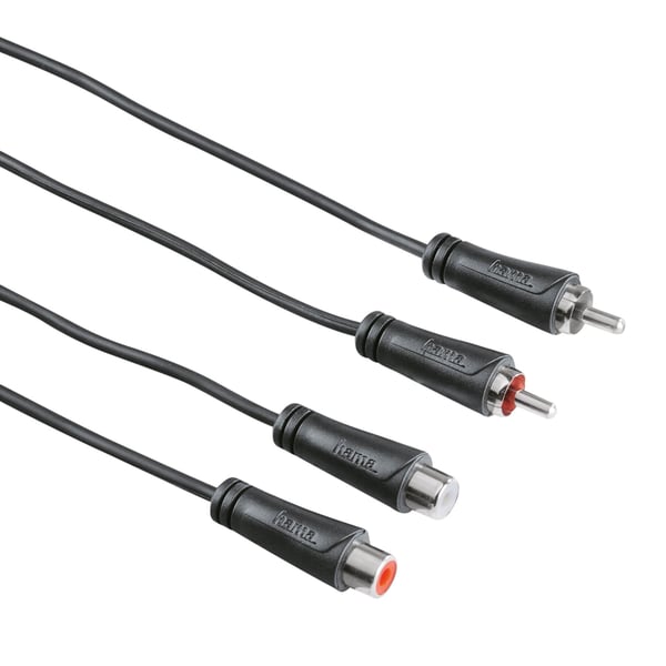 Hama Audio Forlængerkabel 2 Phono-2 Phono 1,5m ST