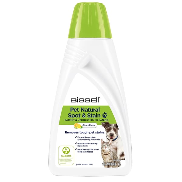 Bissell Cleaning Solution Natural  Spot&Stain Pet Port. Carpet 1L