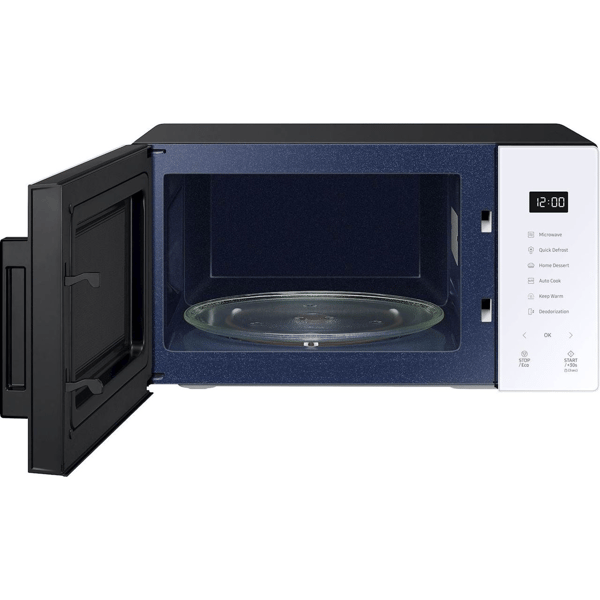 Samsung Mikrovågsugn MS23T5018AW/EE, 800W, Vit