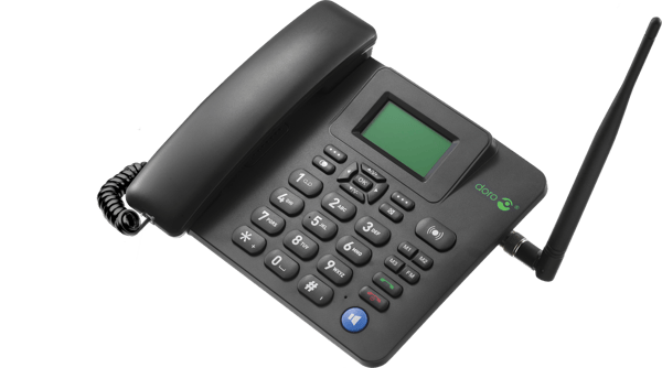 Doro 4100H 4G-bordtelefon, svart