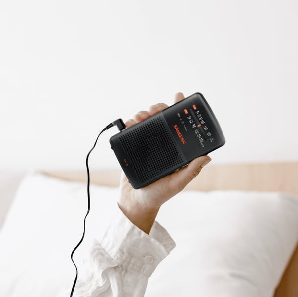 Sangean SR35 - Lommeradio, svart