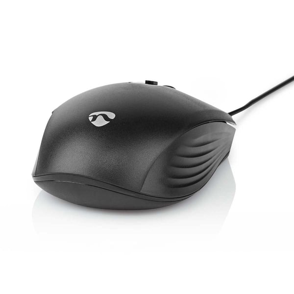 Nedis Mus | Wired | 1200 / 1800 / 2400 / 3600 dpi | Justerbar DPI | Antall knapper: 6 | Right-Handed