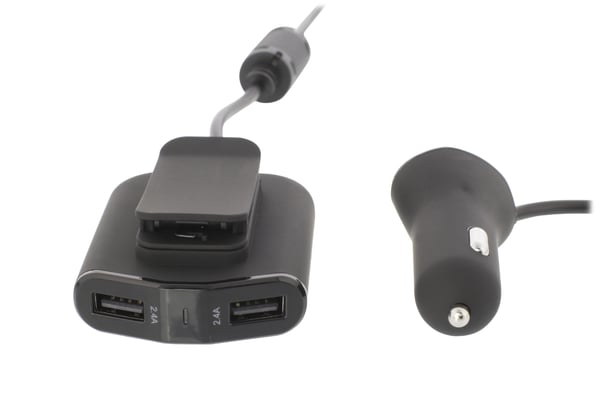Sweex Autolaturi 4-Ulostuloa 9.6 A USB Musta