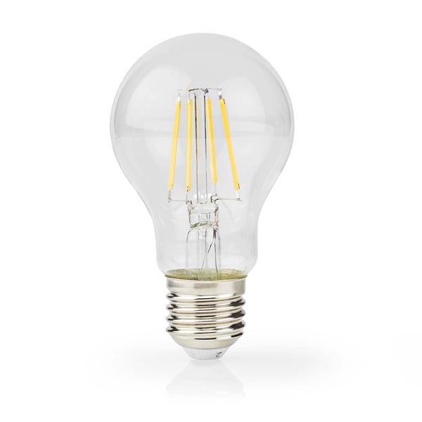 Nedis LED lyspære E27 | A60 | 4 W | 470 lm | 2700 K | Varm Hvit | Retro Style | 1 stk
