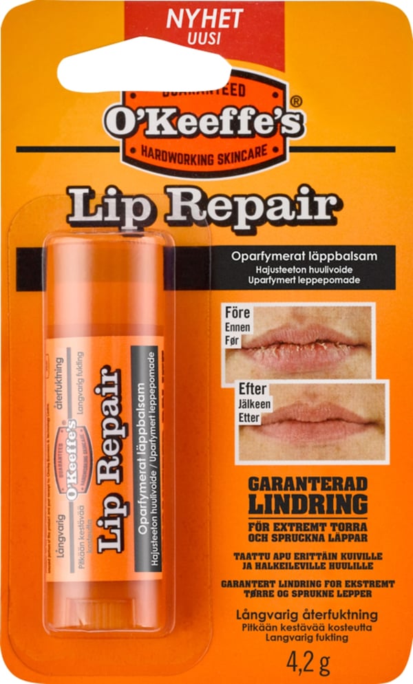 O'Keeffe's Lip Repair - uparfymert 4,2 g