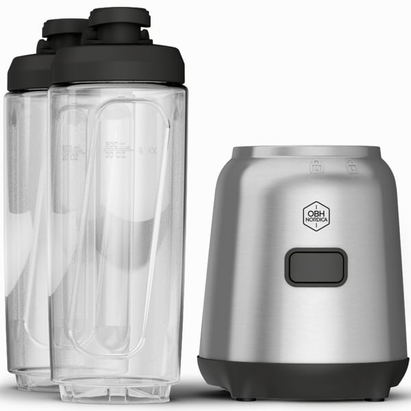 OBH Nordica Mix &amp; Move Blender 2 x 0,6l. 300 W LH15FDS0