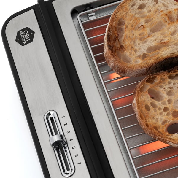 OBH Nordica Brødrister Centric Flat Toaster Flat 2637