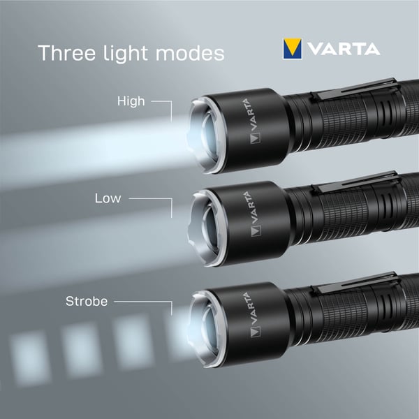 Varta Aluminium Light F30 Pro lommelykt 400 lm