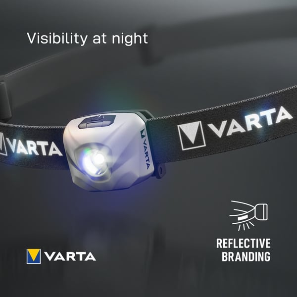 Varta Outdoor Sports Ultralight H30R hodelykt 300 lm hvit