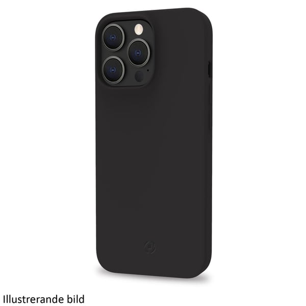 Celly Planet Mykt TPU-deksel GRS 100 % resirkulert TPU iPhone 15 Pro Max Svart