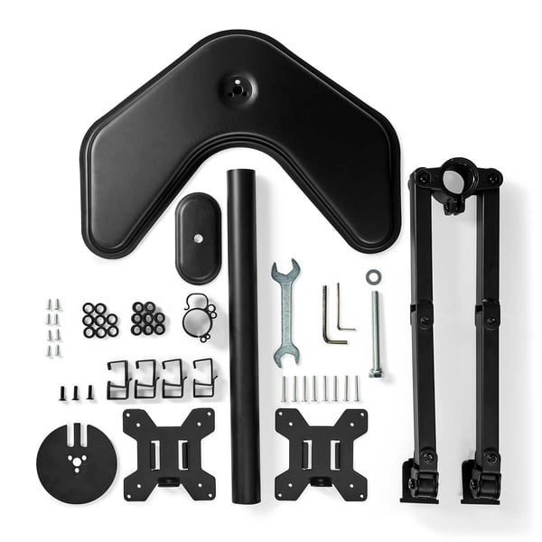 Nedis Desk Monitor Mount | 2 Skjermer | 15 - 32 " | 75x75 / 100x100 | Full Motion