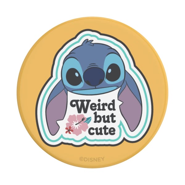 PopSockets Mobilholder PopGrip Lisensiert Weird But Cute