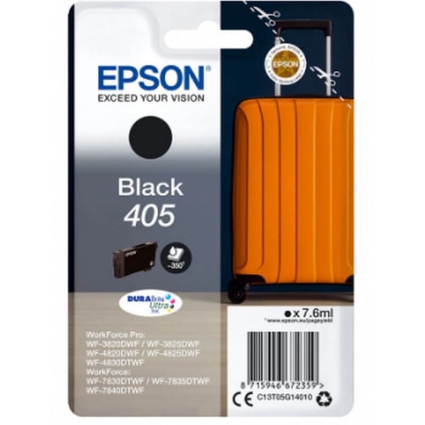 EPSON Blæk C13T05G14010 405 Suitcase Sort