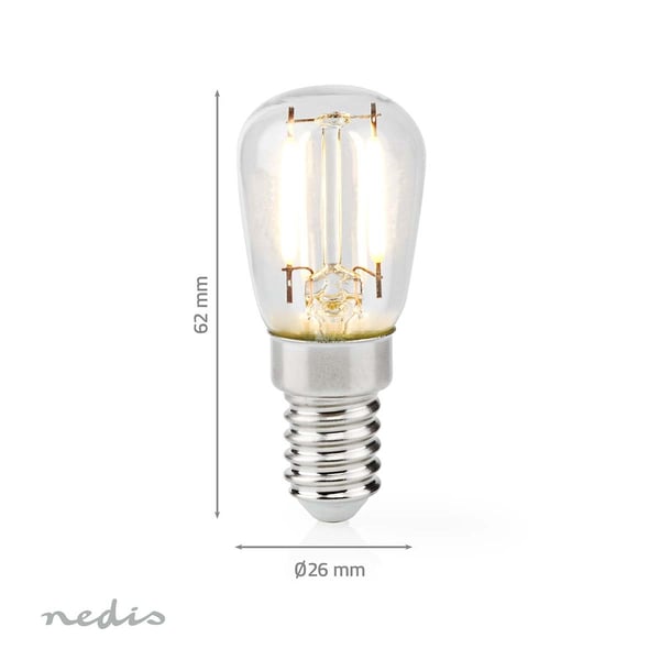Nedis Kjøleskap Pære | LED | E14 | 2 W | T26