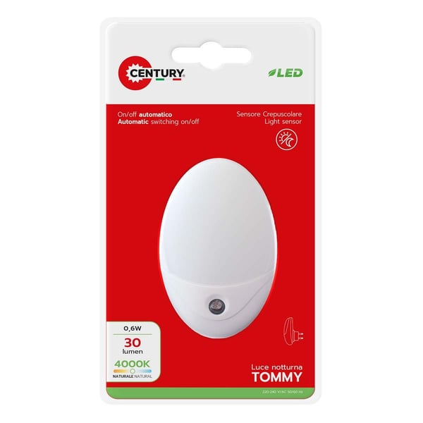 Century Tommy natlys med skumringssensor