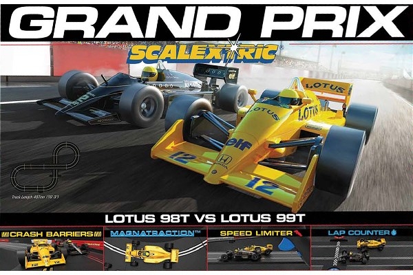 Scalextric 1980-tallets Grand Prix-løpssett