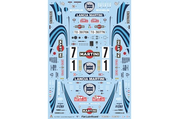 Italeri 1:12 Lancia Delta HF Integrale 16V