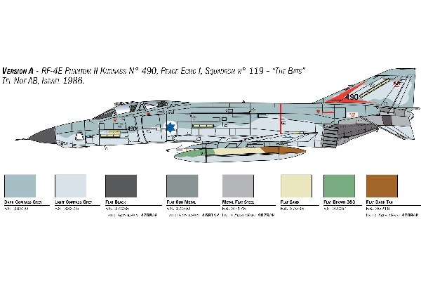 ITALERI 1:48 RF-4E Phantom II