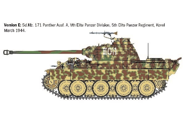 Italeri 1:35 Sd.Kfc 171 Panther Ausf A