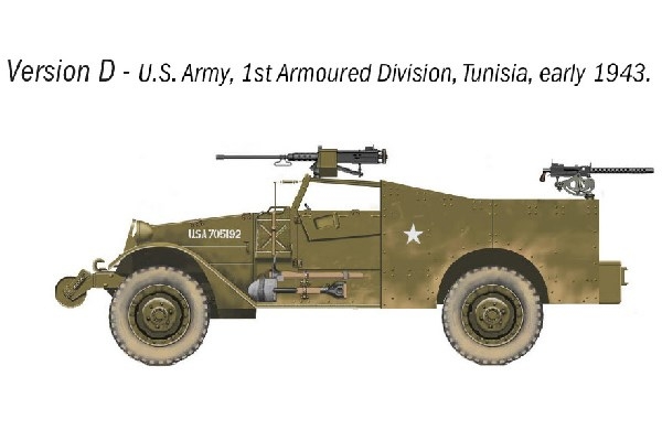 ITALERI 1:72 M3A1 Scout Car