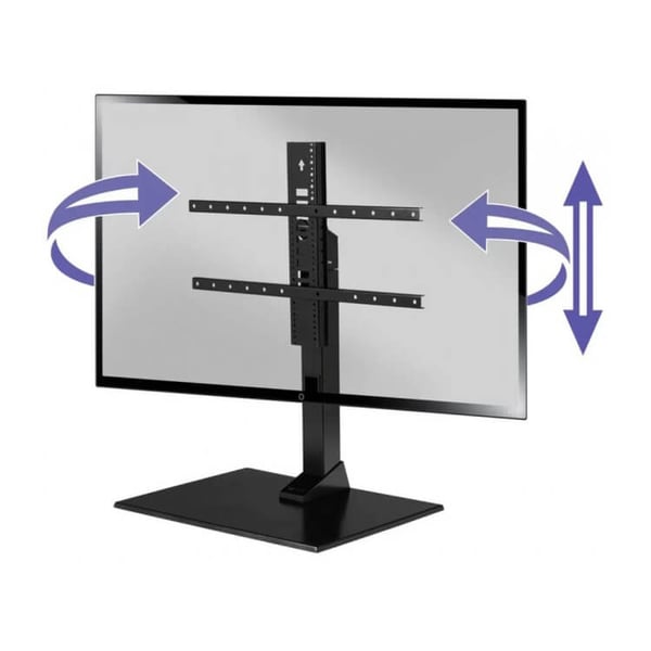SANUS Svingbart TV-bordstativ Universal Max VESA 600x400 Svart