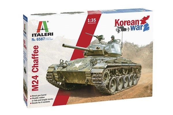 ITALERI 1:35 M-24 “Chaffe” Korean War