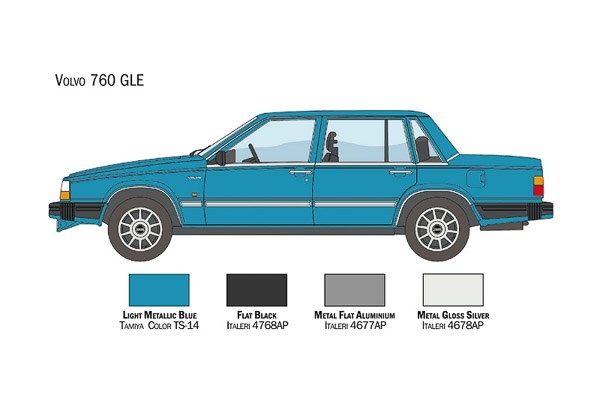 ITALERI 1:24 Volvo 760 GLE