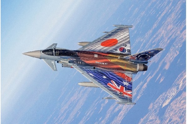 Revell Eurofighter-Pacific platinum edition 1:72 gavesett