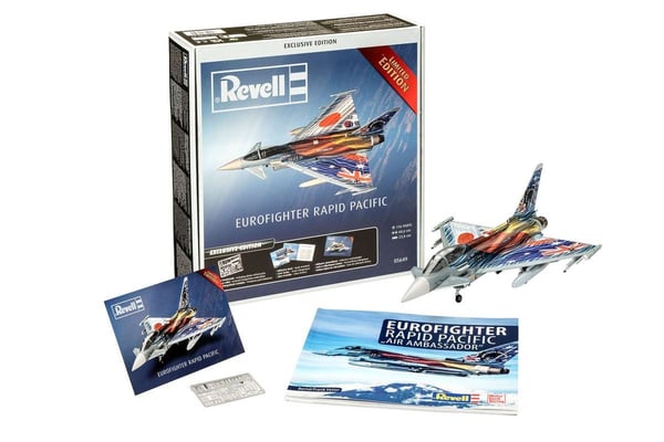 Revell Eurofighter-Pacific platinum edition 1:72 gavesett