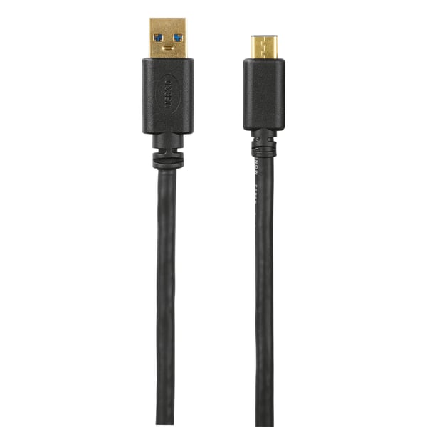 Hama Kabel USB-C Hane - USB3.1 Hane Guldpläterad 1.80 m TL