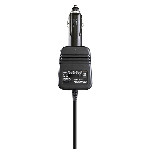 Hama Strømforsyningsenhed til biler 1000mA 12W Max 12V Stab