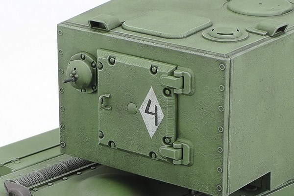 Tamiya 1/35 Russisk tung stridsvogn KV-2