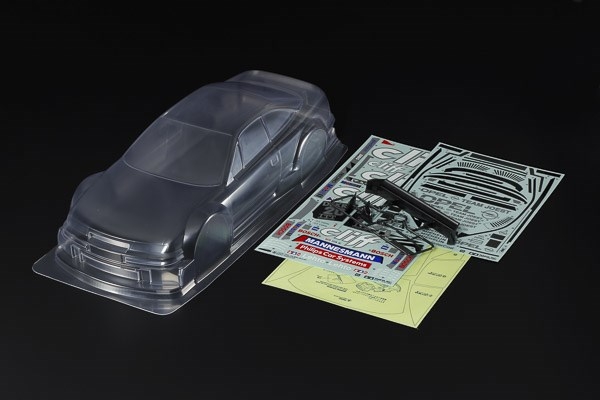 Tamiya skala 1/10 R/C Opel Calibra V6 Cliff karosserideler Se