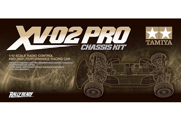 TAMIYA 1/10 R/C XV-02 PRO Chassis Kit