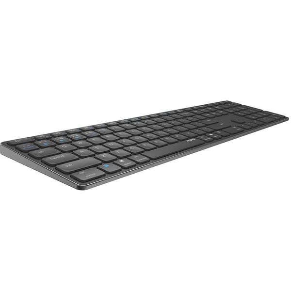 Rapoo Tastatur E9800M Multi-Mode Trådløst Mørkegrå