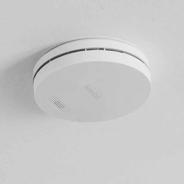 Hombli Smart Røykdetektor Hvit