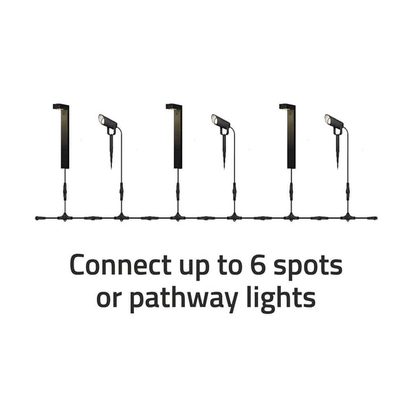 Hombli Smart Spots Udendørs 3-pak RGB CCT Sort
